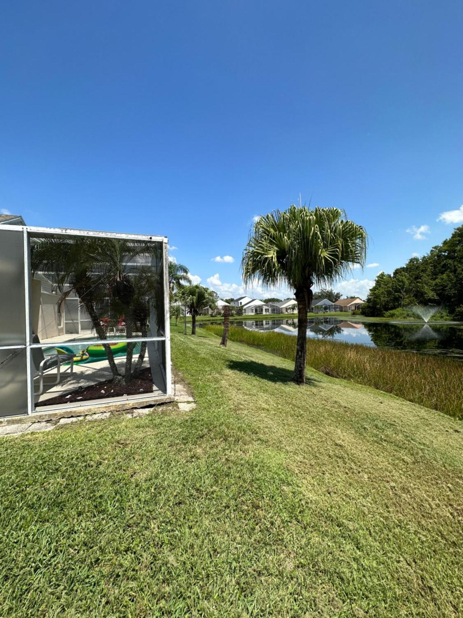 Private Pool With A Beautiful View Overlooking The Lake! Near Disney - Universal 키시미 외부 사진